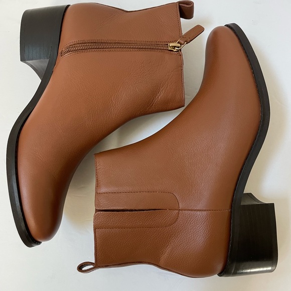 Like NEW Cole Hann Addie Zippered Booties Size 8.5 - Picture 7 of 14